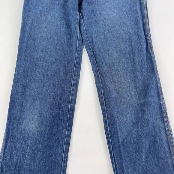 VTG Calvin Klein Union Womens Jeans size 9 Ladies High Rise Straight Denim Pant - Picture 6 of 12